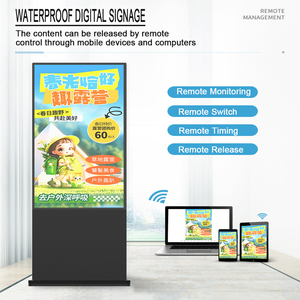 Waterproof LED Screen Product High Frequency LED Display Advertising LCD Advertising Display for Subway - Product Image 2