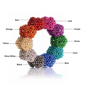 Bán Buôn Màu Sphere Từ Quả Bóng Nam Châm 2Mm 3Mm 4Mm 5Mm Bucky Bóng Bộ 216 Pcs Đầy Màu Sắc Từ Tác Phẩm Nghệ Thuật Đồ Chơi - Product Image 3