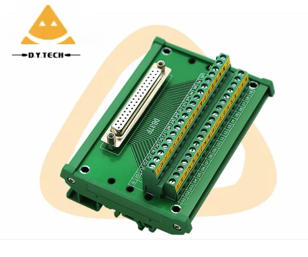 Db37 Relay bảng thiết bị đầu cuối Tương thích với Adam-3937 Adapter Board PLC mô-đun IO bảng tín hiệu D-Sub Adapter khối thiết bị đầu cuối 37P