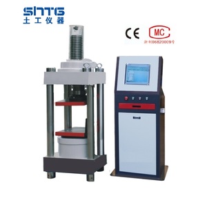 Máquina de prueba de compresión completamente automática