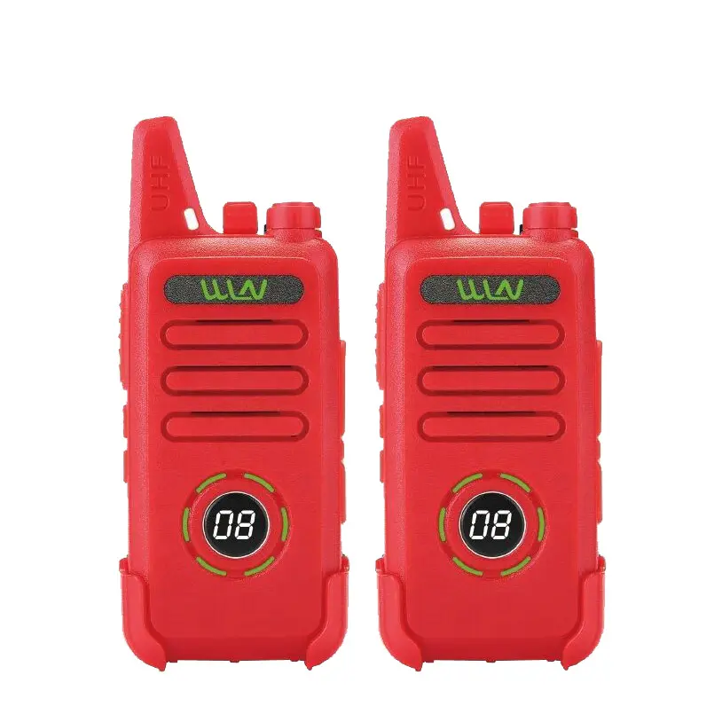 Mini walkie-talkie Wln Kd-c1 Plus, Uhf, 400-470 Mhz, con 16 canales, Radio bidireccional, transceptor Fm, Kd-c1 Plus