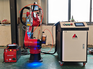 Programmierung Schweiß roboter Maschine für Kfz-Autoteile Tig Mig CO2 Roboter Automatische Lasers chweiß geräte mit Naht verfolgungs gerät - Product Image 2