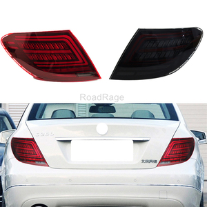 RoadRage <strong>LED</strong> Tail Lights Rear Light Lamps Taillights Assembly for Mercedes Benz W204 C Class C200 <strong>C300</strong> 2007 - 2014 - Product Image 2