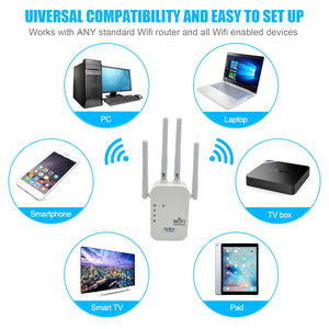 Ac1200 Wifi Repeater High Gain Wireless Dual Band 1200 MBit/s Wifi Router 2,4g 5g Netzwerk verstärker Wps Extender Router