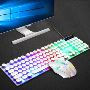 Kit de ordenador de escritorio OEM, Teclado Y ratón para Gamer, con cable Usb, Klavye, Rgb, retroiluminación, ratón Y Teclado - Product Image 6