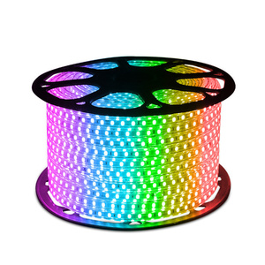 5050 Rgb 5 м/рулон, программируемый цвет мечты IP65, латунные рулоны, гибкие светодиодные полосы из ПВХ - Product Image 4