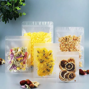 Özel baskı tasarım şeffaf mat MOPP/PET/PE/CPP 3 yan sızdırmaz ambalaj fermuarlı çantalar gıda içecek kılıfı baharat vb - Product Image 2