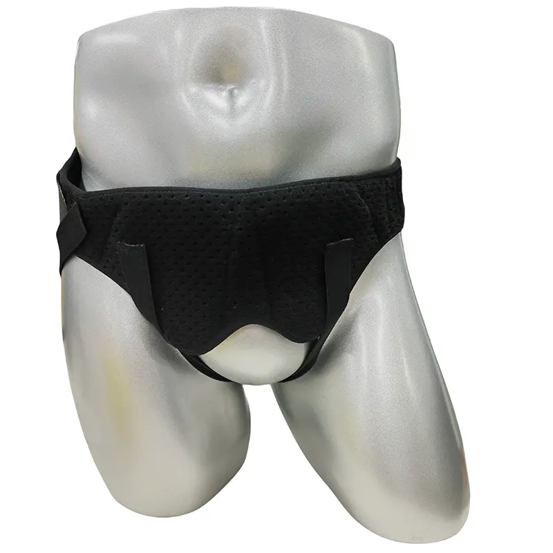 Coussinets de Compression amovibles, pour hernie sportive, deux nattes pour hernie inguinale, Support de ceinture