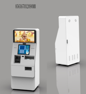 Ngân hàng ATM Dual-Screen tiền mặt tiền gửi kiosk với lưu ý Dispenser hộ chiếu Máy quét kiểm tra tiền gửi kiosk Máy thanh toán kiốt - Product Image 2