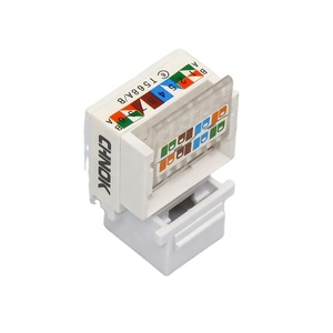 Cat5e &amp; Cat6 Ethernet <strong>Network</strong> Modular Keystone Jack UTP Rj45 Connector Coupler Product - Product Image 5