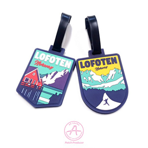 Trend Design <strong>Customize</strong> Suitcase <strong>Tags</strong> PVC Rubber <strong>Tags</strong> Transparent <strong>String</strong> Printing Press Luggage <strong>Tag</strong> for Kids - Product Image 4