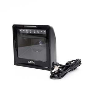 GUOTAO Original P97 de alto rendimiento tipo de escritorio Puerto USB 1D 2D código de barras Qr lector de código escáner de código de barras omnidireccional - Product Image 6