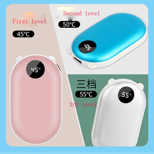 <strong>2</strong> in 1 Electronic Hot Hand Warmer Power Bank 5200mah with <strong>LED</strong> Digital Volume and Temperature Display Promotional Business Gift - Product Image 4