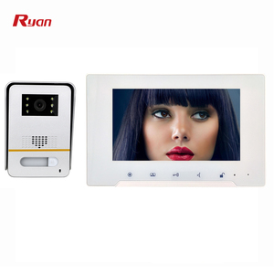 Sistema de intercomunicador para el hogar con pantalla táctil de 7 pulgadas, cámara de timbre AHD 1080P, vídeo bidireccional, venta al por mayor de fábrica - Product Image 2