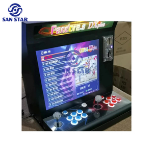 DX毛绒便携式桌上硬币街头霸王街机复古套件juego游戏机潘多拉盒子街机5000合1 - Product Image 5