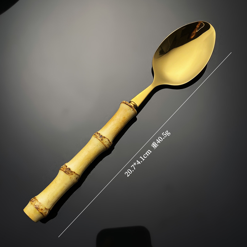 Gold table knife