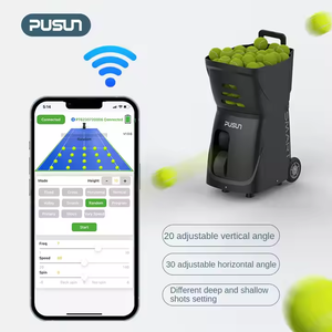 2025新しいデザインPT-スマートテニスボールマシン自動電子機器トレーニング練習用APPリモコン付き - Product Image 3