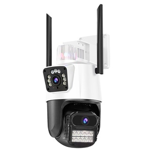Dual Lens 4K Outdoor WiFi <strong>IP</strong> <strong>Camera</strong> 2-Screen Intelligent Monitor 2-Way <strong>Intercom</strong> Private Box Logo Silk Print CMOS Sensor Cloud - Product Image 6