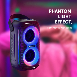 Home Woofer Speaker LED Light Audio Sound Music <strong>System</strong> Smart Dj Mini Sound Box Tf Card Bt Subwoofer Wireless Portable Speaker - Product Image 5