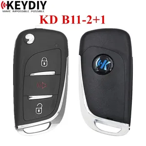 Yeni! KEYDIY B11-2 + 1 evrensel b-serisi 2 + 1 düğme KD peuurg200 + KD-X2 Mini programcı için Peuge/Citro için uzaktan kumandalar araba anahtarı - Product Image 2