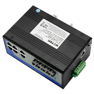 UOTEK Conmutador Ethernet rápido administrado por red de 6 puertos Carril DIN personalizado 2 fibras 100M Puerto RJ45 de modo único UT-62208F-6T2SC-MNF - Product Image 6