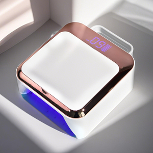 Lámpara de uñas UV inalámbrica recargable con mango portátil 2 en 1 de 54W con 4 Ajustes de temporizador, Sensor LED automático, lámpara de curado de luz de uñas rápida - Product Image 2