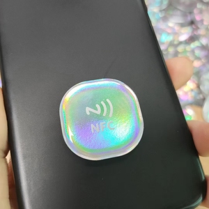 Kişiselleştirilmiş anti-metal epoksi NFC kart anahtar fob 216 sosyal medya paylaşımı etiketi hayvan izleme - Product Image 4