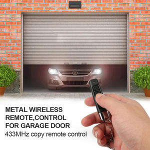 X1219-<strong>1</strong> 433mhz Auto Pair Duplicator Remote 4 Buttons Garage Gate Door Wireless Remote <strong>Control</strong> With Ring