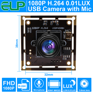 Usb modulo fotocamera a colori 2mp portatile luce stella bassa luce webcam 1080P H.264 Mjpeg 30FPS fotocamera USB - Product Image 5