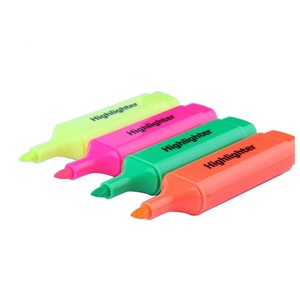 Atacado Escola Não-tóxico Colorido Marcador De Plástico Marcador Red Pen Set Marcador Canetas