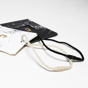 Custom logo Emboss Garment Wax <strong>Loop</strong> Hangtag <strong>hang</strong> Tag <strong>String</strong> Cotton <strong>String</strong> - Product Image 6