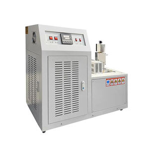 ISO974 <span class=keywords><strong>Machine</strong></span> d'essai de fragilité en caoutchouc vulcanisé plastique usine de testeur de fragilisation par impact à basse température - Product Image 5