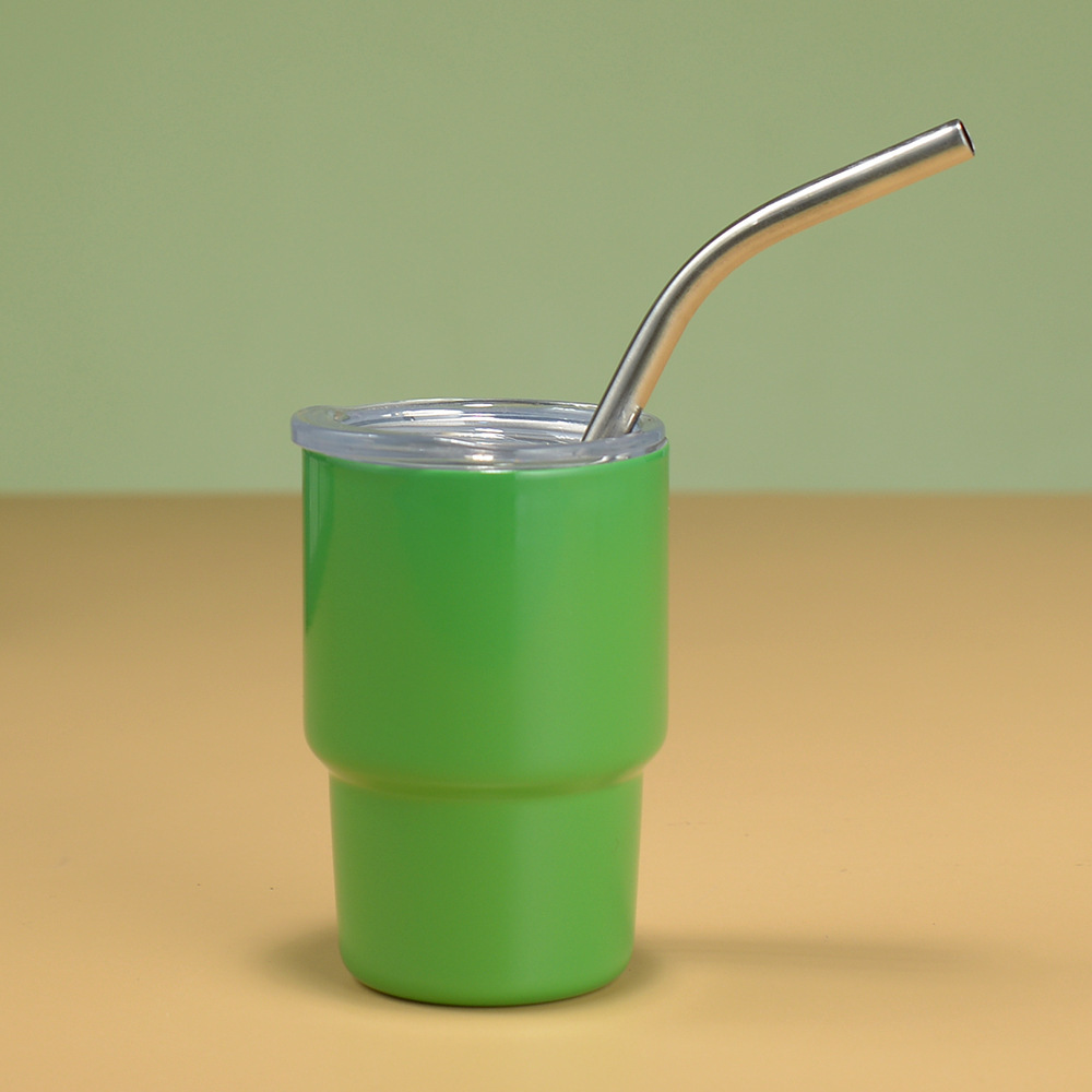 Peinture ordinaire verte 3oz (double couche) avec paille