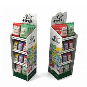 Siêu thị Snack có thể gập lại khoai tây cho <span class=keywords><strong>Pop</strong></span> hiển thị đứng bán lẻ miễn phí đứng tông hiển thị sàn giấy hiển thị sàn - Product Image 4