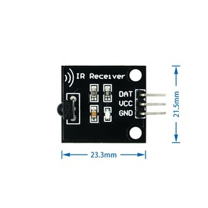 Für Arduino Infrarot kabelloser Fernsteuerungskit Roboter elektronische Bausteine Infrarot-Decodierung