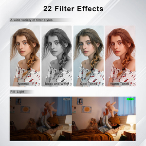 וידאו צבע muti יצירתי מצלמה דיגיטלית נטענת עם עדשת זום 16x 48mp 1080p 1500mah זול אלמנט חיישן cmos עבור קטעי וידאו - Product Image 5