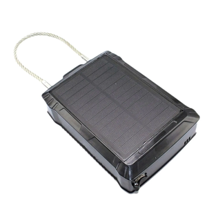 4Gアンチシーフソーラーパネルロックトラッカー小型RFID,Bluetoothリモコン用コンテナ位置GPSは資産損失Auを防ぎます - Product Image 5