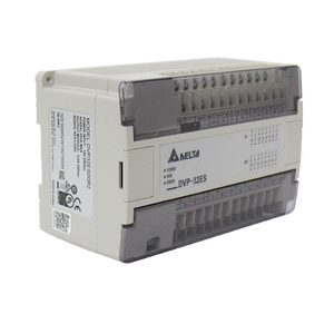 Delta-controlador programable a buen precio, 24DI/34DO (NPN/relé/24Vdc/0.5A), entrada/salida de 2 vías 100K, entrada/salida de 2 vías 20K
