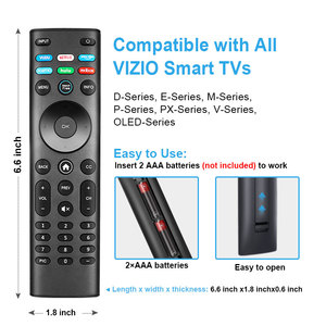 New <strong>Remote</strong> XRT140 Universal TV <strong>Remote</strong> Control for <strong>All</strong> VIZIO LED LCD HD 4K UHD HDR Smart TVs Universal <strong>Remote</strong> Controller - Product Image 2