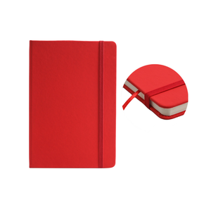 <strong>Custom</strong> A5 Size Personal Journal <strong>Notebook</strong> with Logo Printing PP Cover Material and Saddle Stitching Binding Fabric Cover - Product Image 6