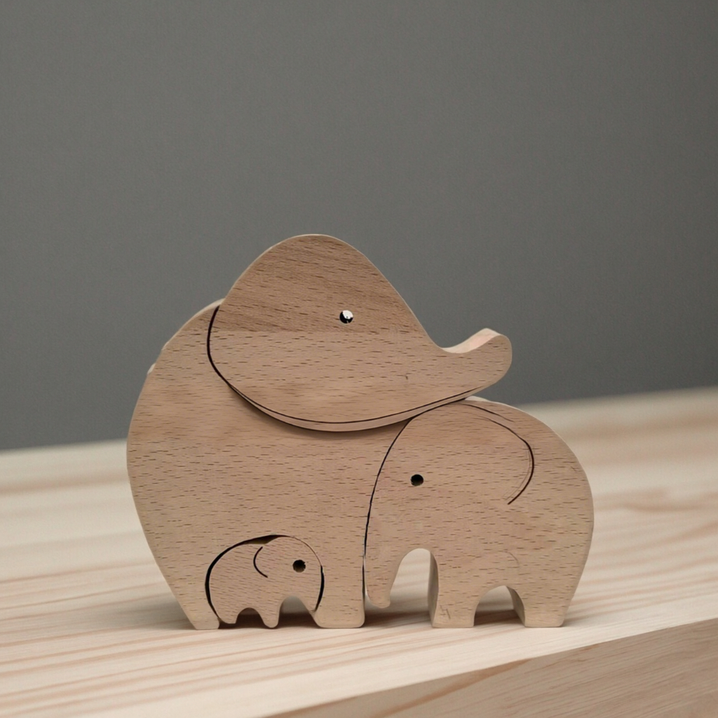 Three elephants