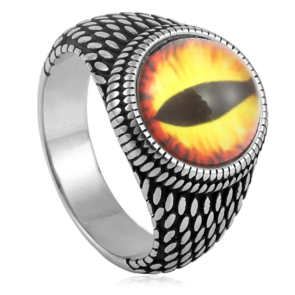 Color acero (ojos amarillo-negro)