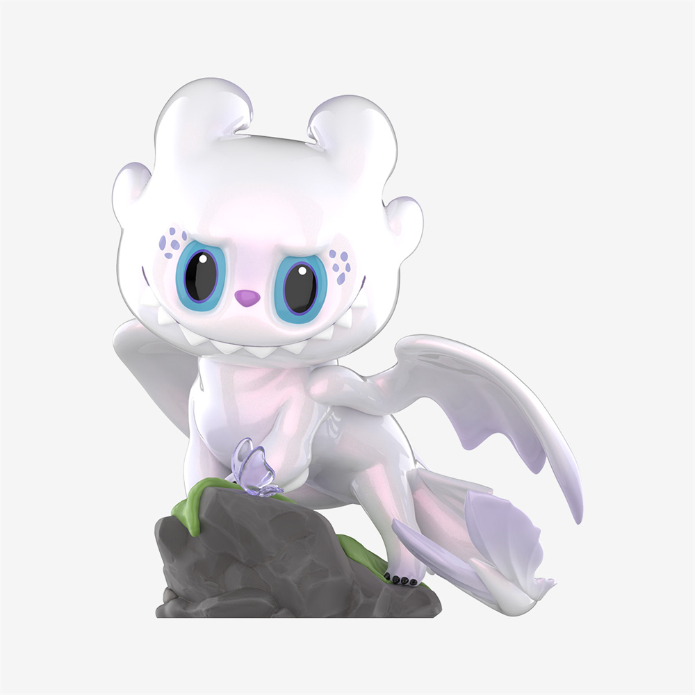17,5 cm-Comment dresser votre dragon Figurine Blanc
