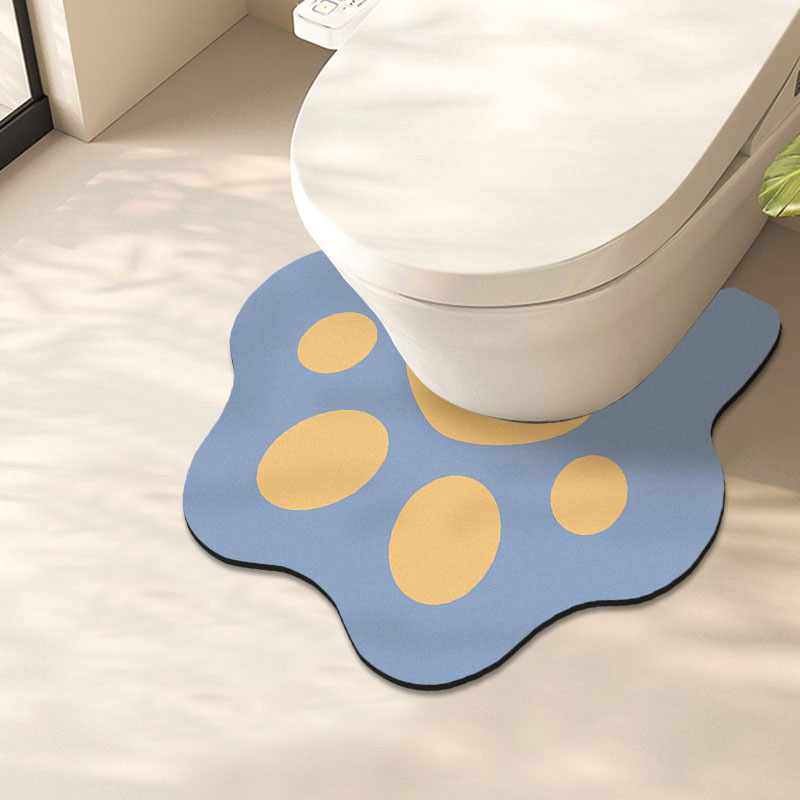 Patte de chat bleue - Longue