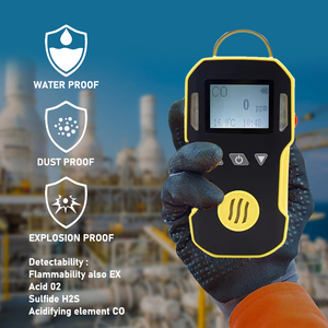 Analizzatori di Gas Lango CO2 H3S O2 NH3 per un monitoraggio accurato allarme multi sensore di gas rilevatore analizador de Gas - Product Image 2