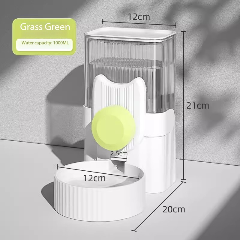 Distributeur d'eau vert herbe 1000ml