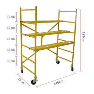 4 Feet Movable Portable <strong>Multi</strong> <strong>Function</strong> Mobile Mini Baker <strong>Scaffold</strong> - Product Image 3