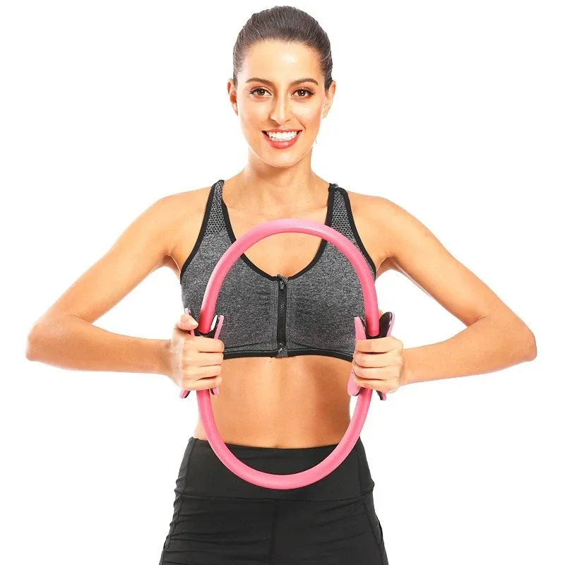 Yoga Pilates círculo Fitness anillos mágicos mujeres niña ejercicio posparto hogar elasticidad Yoga gimnasio entrenamiento Pilates anillos de resistencia