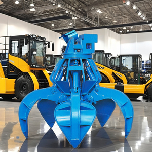 Excavator Lotus Claw, Scrap Iron, Scrap Steel, Wood Handling, Hydraulic <strong>Grab</strong>, Four Claws, Five Claws, Large Opening Lotus Claw