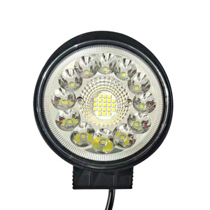 4インチLEDハイローワークライトカーLED大視野ラウンドライト33LED99Wワークライトオートバイ小型スポットライト - Product Image 2